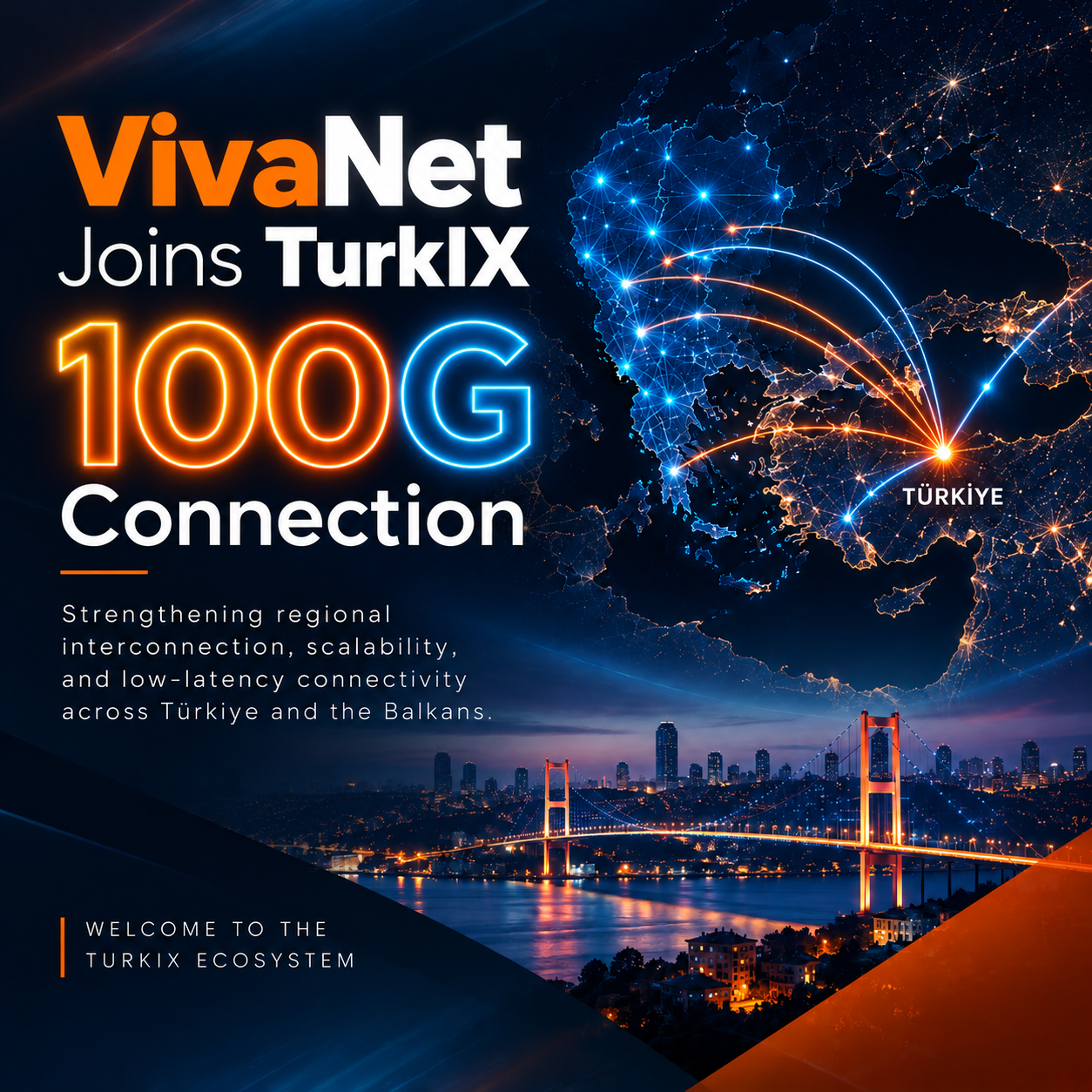 VivaNet joined TurkIX at 10G